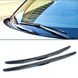 For Volvo S60 2000-2004, Wiper Hybrid Front Wiper Blades Windshield Windscreen Clean Window Car Rain Brushes 24"+21"