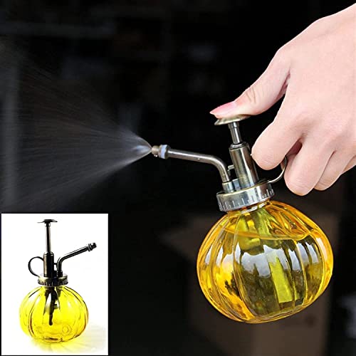 ZUMAHA New Pumpkin Shape Spray Bottle Press-type Mist Watering Can Plant Flower Sprinkler Can Garden to Bottle Supplies Bonsai Ergonomic