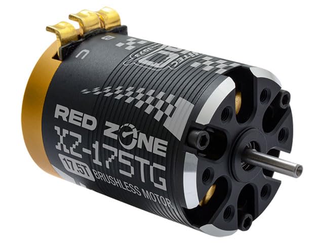 Hi-Tec Red Zone XZ-175TG (17.5T) 50th Anniversary Model Brushless Motor Genuine Japanese Product XZ-TG Series RC Touring Car ESC Compatible with Sensors 61166