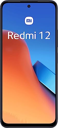 Xiaomi Redmi 12 4G LTE (128GB + 4GB) Factory Global Unlocked 6.67" 50mp Triple Camera (Tmobile Mint Tello Global) + Extra (w/Fast 51W Dual USB Car Charger Bundle) (Sky Blue)