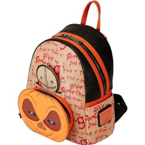 Loungefly Trick 'r Treat Sam Pumpkin Mini Backpack