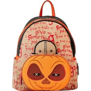 Loungefly Trick 'r Treat Sam Pumpkin Mini Backpack