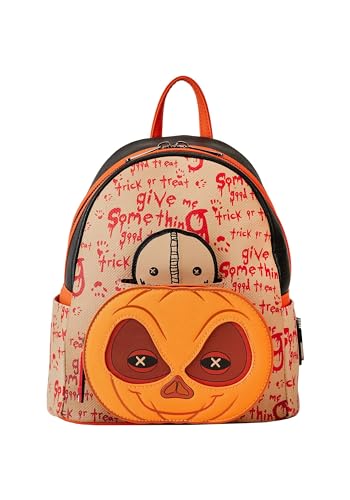 Loungefly Trick 'r Treat Sam Pumpkin Mini Backpack