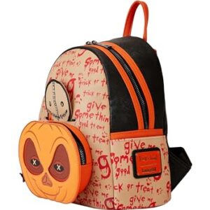 Loungefly Trick 'r Treat Sam Pumpkin Mini Backpack