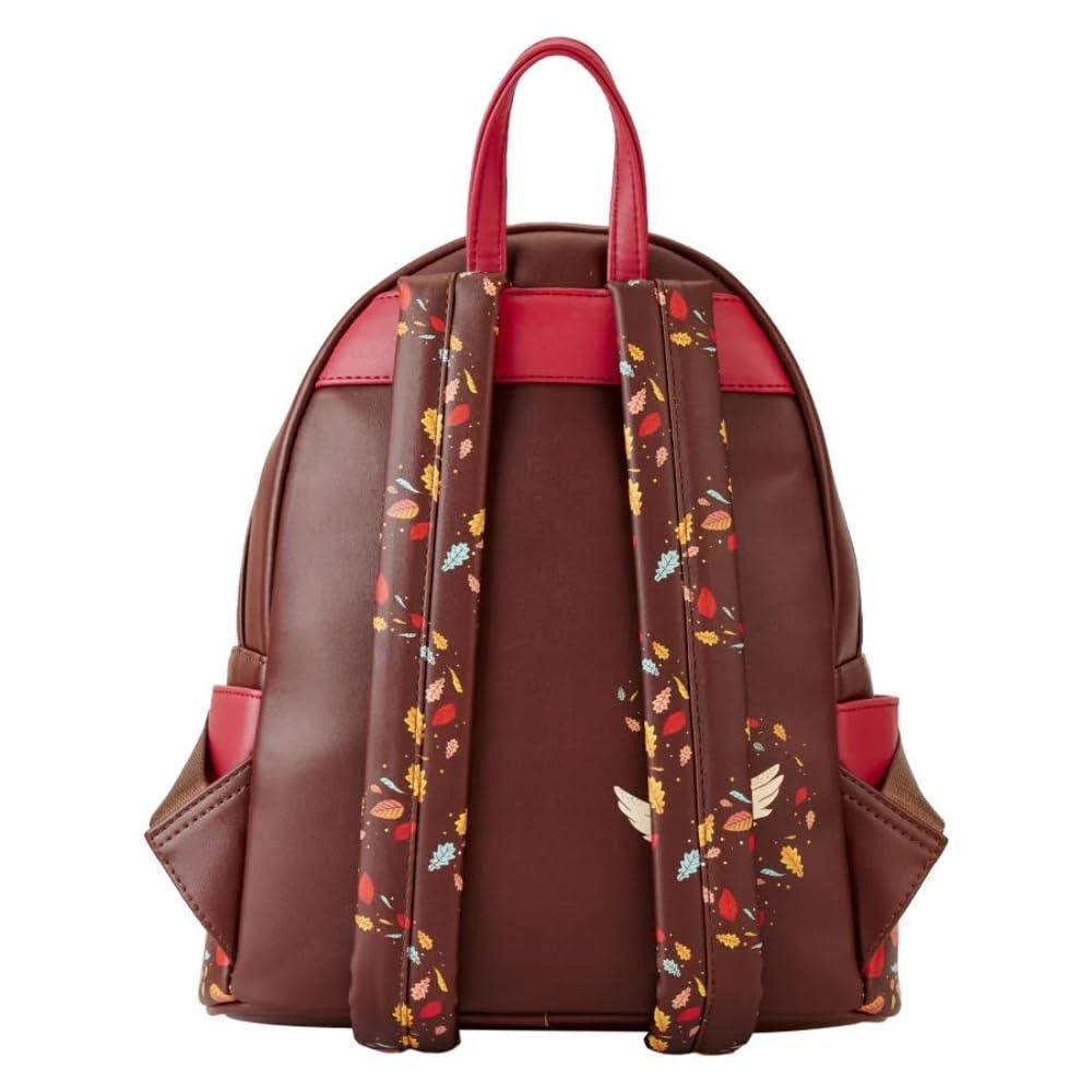 Loungefly Harry Potter Hogwarts Fall Leaves Mini Backpack