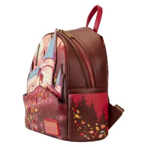 Loungefly Harry Potter Hogwarts Fall Leaves Mini Backpack