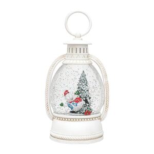 Snow Scene Lamp - Christmas Lanterns Snow Globes,Built-in Light-up Design Christmas Lanterns, Snowman Christmas Decorations for Children Gifts Buogint