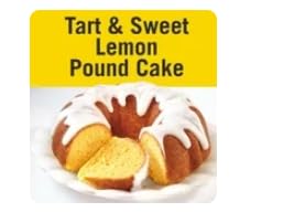 White Lily Lemon Pound Cake Mix, 16.2 OZ Box, Included lemon-flavored glaze mix (PACK OF 3) With Meal Time Prayer Card