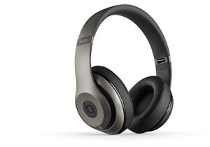 beats studio wireless over-ear headphone - titanium (renewed)