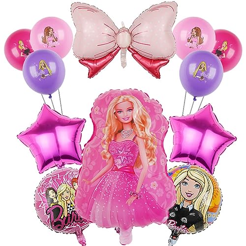 MC TTL- Party Balloons for Barbie Birthday Party Baby Shower Decorations.（2）