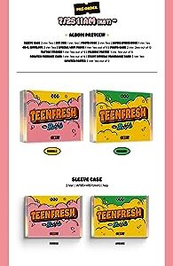 TEENFRESH STAYC Album [Random ver.]+Pre Order Benefits+BolsVos K-POP Inspired Digital Planner, Digital Sticker Pack (The 3rd Mini Album)