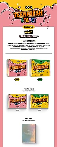 TEENFRESH STAYC Album [Random ver.]+Pre Order Benefits+BolsVos K-POP Inspired Digital Planner, Digital Sticker Pack (The 3rd Mini Album)