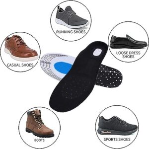 Arch Support Inserts, Plantar Fasciitis Insoles, Shoe Inserts for Women and Men, Heel Pain Relief, Insoles for Standing All Day, Flat Feet Pain Relief, Orthotic Inserts, Breathable & Anti-Slip, S