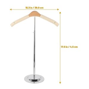 COHEALI Adjustable T Shirt Display Flexible Shoulder Stand Shirt Rack Portable Hanging Metal Clothes Hanger Rack for Clothing Garment Coat Retail Vendor