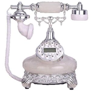 telephone retro button dialing machine home office business fixed telephone household crafts ornaments 252227mm (b)