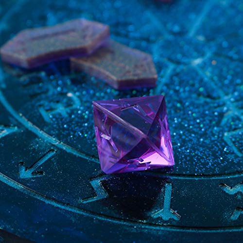 Runes Symbol Cards Epoxy Resin Mold Divination Board Silicone Mould Resin Silicone Tray Molds Casting Mold for Epoxy Resin