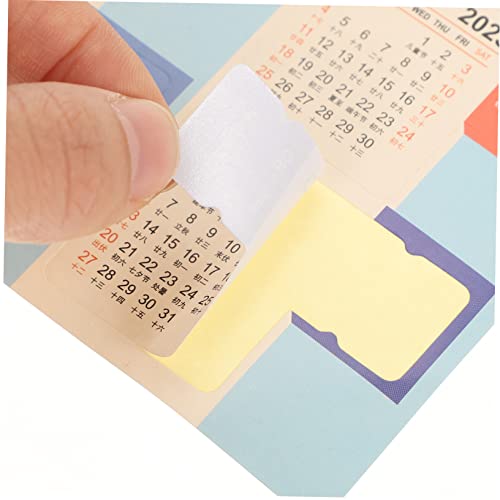 MAGICLULU 27 Packs Calendar Index Stickers Book tabs 2023 Binder Office Planner tabs Numbers Stickers Colored Labels Digital Notepad Month Index Stickers DIY Calendar Sticker tabs