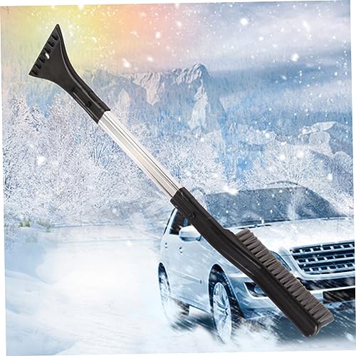 Vaguelly 2 1 Snow Brush for car auto Snow Brush car Winter Cleaning Tool car Windshield Snow Cleaning Vehicle Snow Removal car Snow Scraper Snow Shovel ice Machine Ice Shovel Automatic