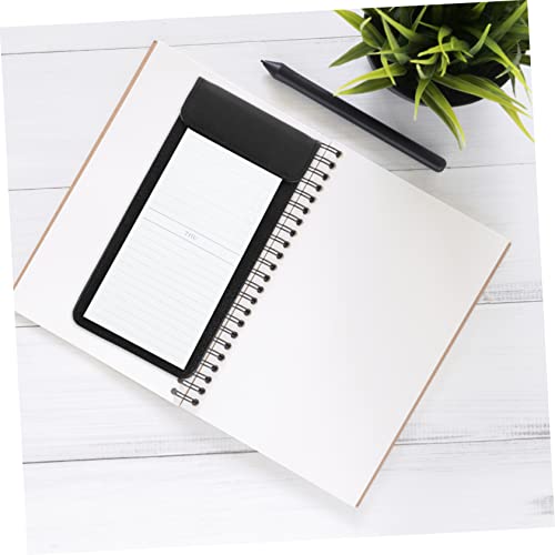 Cabilock 5pcs Bill Folder Mini Notepad Nurse Note pad Decorative Paper Clips Low Profile Clip Boards clipboard Standard Clip Mini memo clipboards Office Supply exam Paper Clips Paper Base