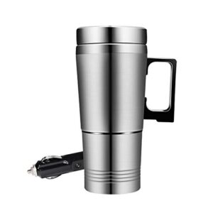 xixian car electric kettle,electric car kettles boiling heat cup insulation insulated bottles 300ml 24v stainless steel cigarette lighter plug