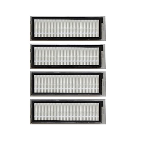 RuuTe HEPA Filter, Compatible for Qihoo, Compatible for 360 X90 X95 S9 Robotic Vacuum Cleaner Spare Part Accessories (Color : 4 pcs)