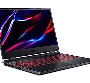 acer Nitro 5 Gaming & Entertainment Laptop (AMD Ryzen 7 6800H 8-Core, 64GB DDR5 4800MHz RAM, 2TB PCIe SSD, GeForce RTX 3070 Ti, 15.6" 165 Hz Quad HD (2560x1440), Win 11 Home) with DV4K Dock