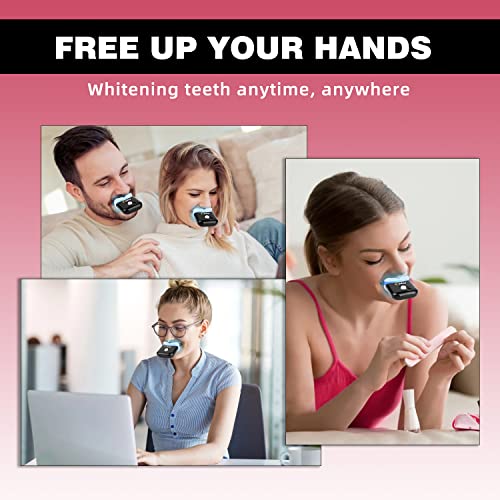 CHICY 2023 Upgraded Teeth Whitening Kit – Latest White Edition, Advanced Home Dental Whitening System with LED Light, Carbamide Peroxide Gel, Custom Trays - Safe, Effective, and Fast Results