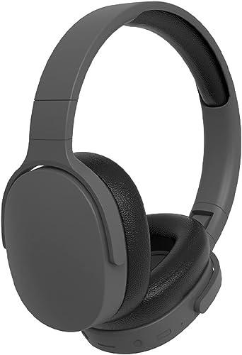 Smart Noise Canceling Bluetooth Headphones, HiFi Foldable Wireless Headphones, Ergonomic Bluetooth 5.1 Compatible, Stereo Around Ear Headphones, Wireless Headphones with Mic (Black)