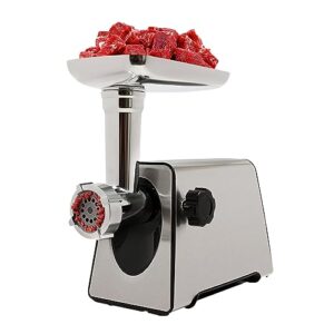 Electric Meat Grinder Sausage Stuffer 2800W, Mutifuctional Meat Mincer, Meat Sausage Machine Multiple Modes High Efficiency Electric Meat Mincer Cheese Grater