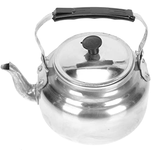 Stovetop Tea Kettle Tea Pot Stainless Steel Tea Kettle Hot Water Teapots with Infuser Coffee Tea Kettle Water Boiler 1.2l for Home Restaurant