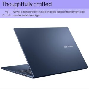 ASUS 2023 Newest Vivobook Laptop, 16" HD Display, AMD Ryzen 7 5800HS (8 core, Beats i7-1195G7), 12GB RAM, 512GB SSD, AMD Radeon Graphics, WiFi 6, Chiclet Keyboard, USB-A&C, Windows 11 Home