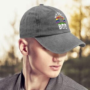 Center Pumpkin Ghost Rainbow caps Hunting hat Pigment Gray Running hat Men Gifts for Boyfriends Workout Cap