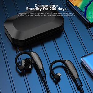 Lightweight Bluetooth Earphones In Ear, Bluetooth Headphones 5.0 Built-in Mic Wireless Earbuds Bluetooth Earbuds Control With Charging Case Digital LED IPX5 Earphones for Running, Sports, Cycling