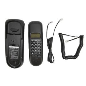 [updated] vtc‑50 business telephone with caller id - wall-mounted office landline for home or office use - enhanced digital handheld with caller id display