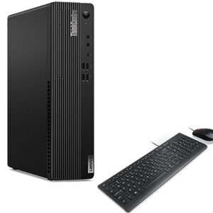 Lenovo ThinkCentre M75s Gen 2 SFF School & Business Mini Desktop (AMD Ryzen 5 PRO 4650G 6-Core, 64GB RAM, 2TB SATA SSD, AMD Radeon, HDMI, Win 11 Pro) with MS 365 Personal, Dockztorm Hub