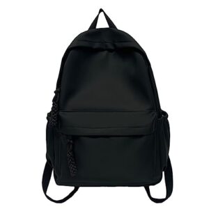 akloker women backpack fashion laptop bag nylon shopping rucksack lightweight travel bags solid color daypack for girls teens