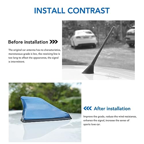 Car Shark Antenna Aerials Accessories,for Volvo XC60 XC90 240 850 S40 S60 S80 XC70 V70 V60 V50 V90 V40 C30