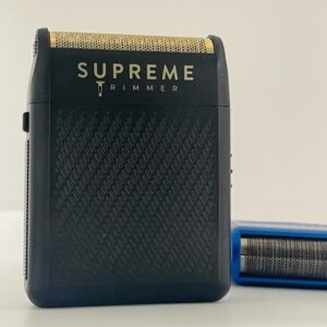 SUPREME TRIMMER Foil Shaver STF101 (150 Min Runtime) & Replacement Cutters SB11 | Solo - Black