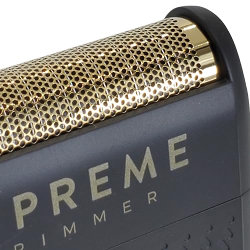 SUPREME TRIMMER Foil Shaver STF101 (150 Min Runtime) & Replacement Cutters SB11 | Solo - Black