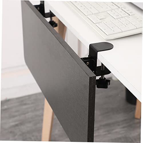 Ciieeo 2 Sets Foldable Bracket Under Desk Keyboard Tray Shelving Brackets Table Tray Folding Desk Extender Desk Tray Foldable Desktop Extension Plate Support Slider Drawer Wrought Iron