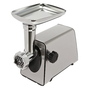 meat grinder,electric meat grinder,2800w max stainless steel meat grinder electric,heavy duty meat mincer machine,meat sausage kit for home kitchen,silver