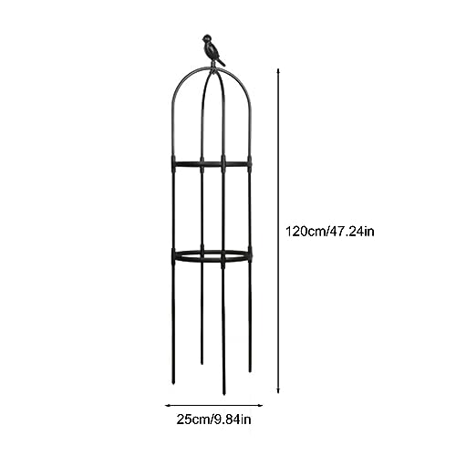 Climbing Vine Rack Rose Trellis Outdoor 120cm Home for Garden Balcony Durable Clematis Plants Plant Support Frame