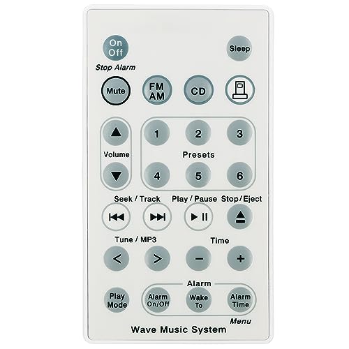 Replacement Remote Control for Bose AWRCC1 AWRCC2 AW1 CS2010 Wave Soundtouch Music Radio System I II III IV 5 CD Multi Disc Player