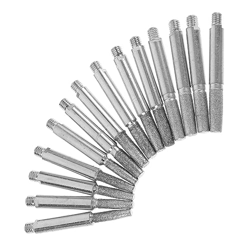 SOLUSTRE Tool 12pcs hand tools sharpening glitch chainsaw sharpening diamond chainsaw sharpener chainsaw accessories sharpener grinding head Sharpen the manual Corundum suite