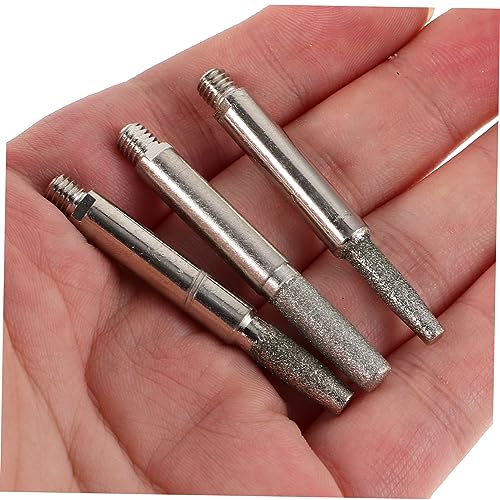 SOLUSTRE Tool 12pcs hand tools sharpening glitch chainsaw sharpening diamond chainsaw sharpener chainsaw accessories sharpener grinding head Sharpen the manual Corundum suite