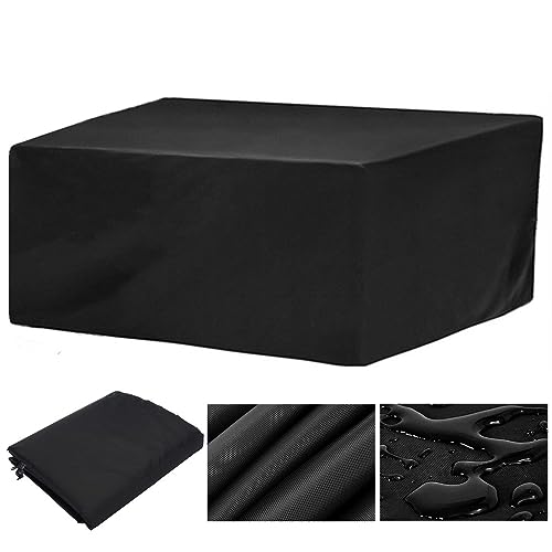 Patio Furniture Covers, Outdoor Couch Cover Waterproof 48 x 48 Inch Outside Dining Set Cover Table and Chair Covers Heavy Duty, Durable Rectangular (48"L x 48"W x 29"H // 123x123x74cm)