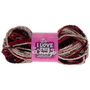 Hobby Lobby Safari Trek I Love This Chunky Print Yarn - Set of 3