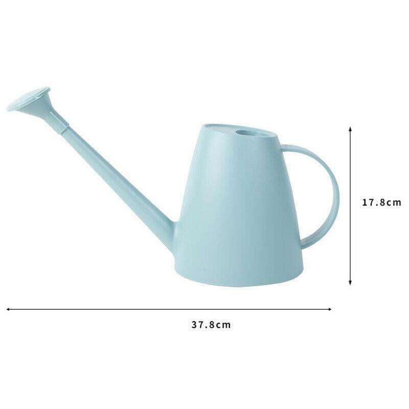 VBSQ 1X1.8L Indoor Outdoor Plant Wate Can Long Mouth Plastic Water Spray Pot Garden, Blue Watering Cans Watering can Watering can for Indoor Plants Plant Watering can Watering can Outdoor