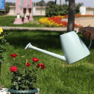 VBSQ 1X1.8L Indoor Outdoor Plant Wate Can Long Mouth Plastic Water Spray Pot Garden, Blue Watering Cans Watering can Watering can for Indoor Plants Plant Watering can Watering can Outdoor