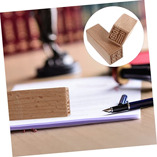 6 Pcs Seal Flower Embossing Cookie Stamp Decorative Wood Dessert Stamp Wedding Stamps Gummy molds Gummy Sushi Wood Cake Stamper Moon Cake Stamper Practical Wooden Cake Stamper Ink